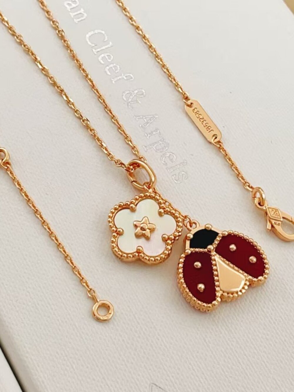 Van Cleef & Arpels Ladybug Necklace